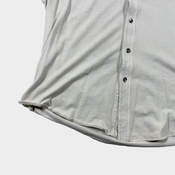 Tommy Bahama Jeans Mens XL Shirt Pima Cotton Spandex S/S Button Up Distressed - Picture 5 of 10